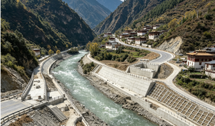 九寨沟县白水江南坪和双河堤防恢复重建项目